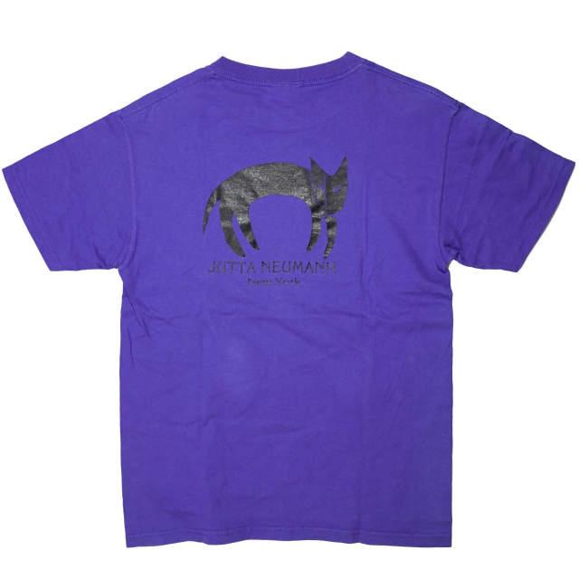 JUTTA NEUMANN ユッタニューマン PRINT TEE プリントTシャツ S パープル 半袖 トップス g6320 | 