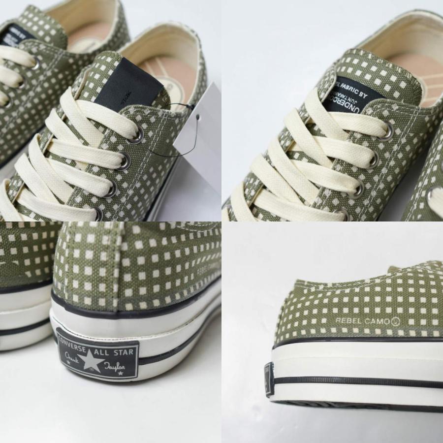 新品 N.HOOLYWOOD COMPILE LINE x CONVERSE ADDICT x UNDERCOVER 21AW CHUCK TAYLOR NU OX 2212-SE01peg US8.5(27cm) KHAKI CHECK g6337 |  | 08