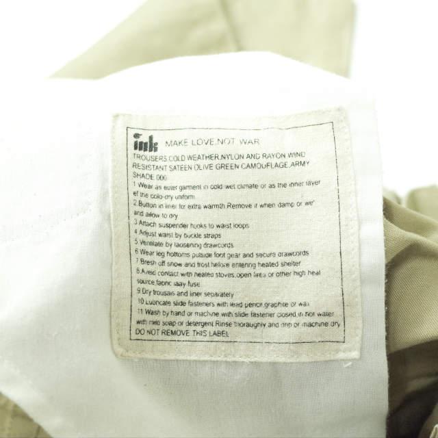 ink インク 日本製 Adjustment Tuck Pants アジャストフック タックチノパンツ M ベージュ ボトムス g6377 |  | 02