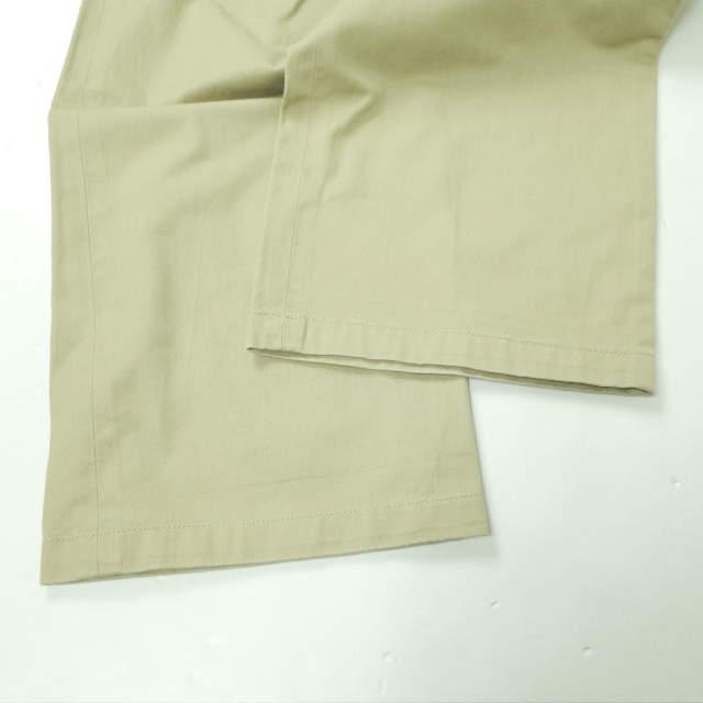ink インク 日本製 Adjustment Tuck Pants アジャストフック タックチノパンツ M ベージュ ボトムス g6377 |  | 06