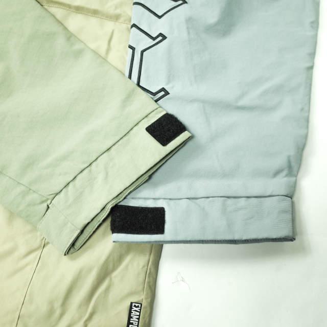 新品 EXAMPLE エグザンプル 22SS NYLON MULTICOLORED HALFZIP ANORAK