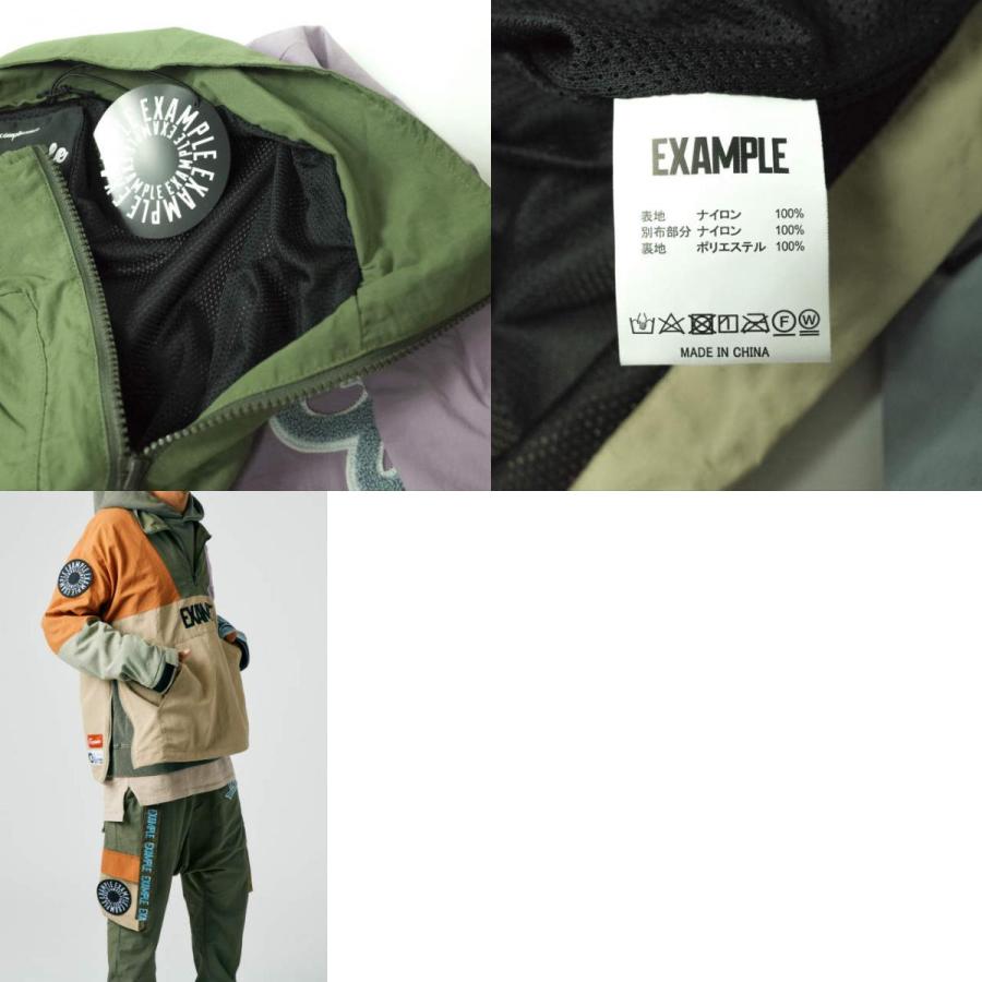 新品 EXAMPLE エグザンプル 22SS NYLON MULTICOLORED HALFZIP 新品 EXAMPLE エグザンプル 22SS NYLON MULTICOLORED HALFZIP