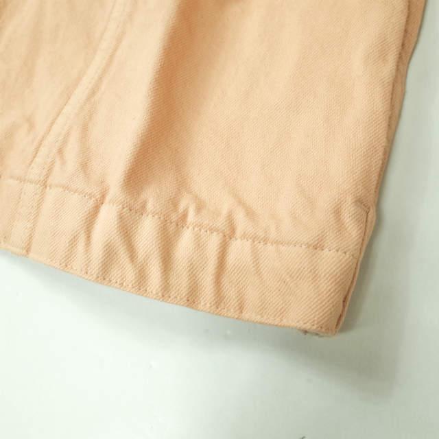 新品 WESTOVERALLS ウエストオーバーオールズ 20SS 857B DENIM TRACKER JACKET デニムトラッカージャケット S PALE ORANGE Gジャン g6442 |  | 06