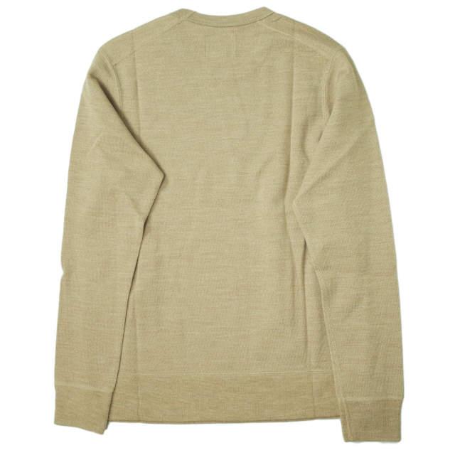 新品 snow peak スノーピーク D/F Wool Knit Pullover ウールニットプルオーバー SW-15AU301 XS(JPN) Beige セーター クルーネック g6447 |  | 01