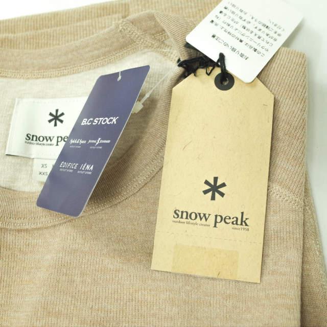 新品 snow peak スノーピーク D/F Wool Knit Pullover ウールニットプルオーバー SW-15AU301 XS(JPN) Beige セーター クルーネック g6447 |  | 03