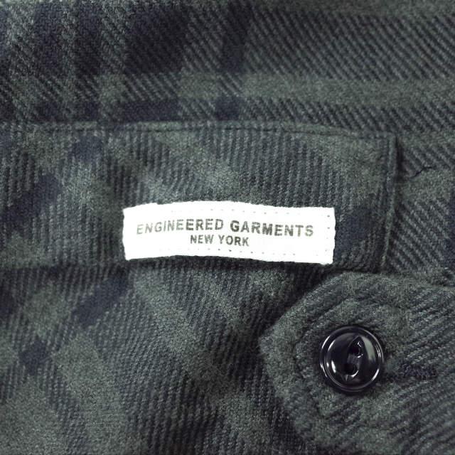 Engineered Garments ブッシュシャツフード付き M Engineered Garments