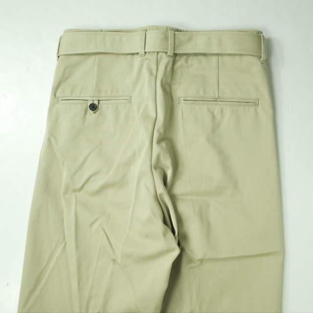 新品 UNUSED アンユーズド 20SS 日本製 BELTED PANTS ベルテッドチノパンツ UW0840 2 Beige ジップフライ ボトムス g6511 |  | 06