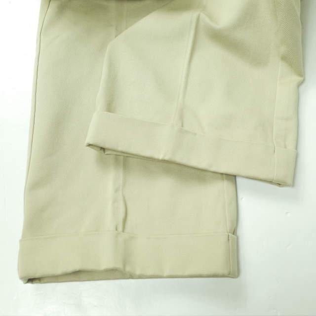 新品 UNUSED アンユーズド 20SS 日本製 BELTED PANTS ベルテッドチノパンツ UW0840 2 Beige ジップフライ ボトムス g6511 |  | 07