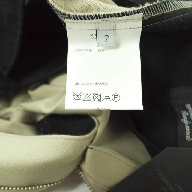 新品 UNUSED アンユーズド 20SS 日本製 BELTED PANTS ベルテッドチノパンツ UW0840 2 Beige ジップフライ ボトムス g6511 |  | 08