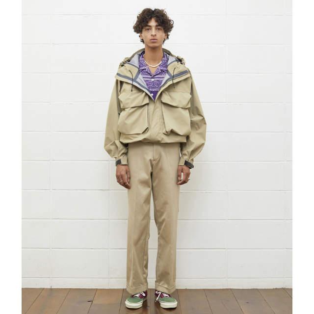 新品 UNUSED アンユーズド 20SS 日本製 BELTED PANTS ベルテッドチノパンツ UW0840 2 Beige ジップフライ ボトムス g6511 |  | 09