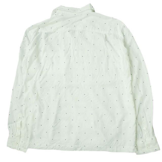 UNUSED アンユーズド 19SS 日本製 SQUARE DOT RAYON SHIRT スクエアードットレーヨンシャツ US1618 1 ホワイト 開襟 オープンカラー g6519 |  | 01