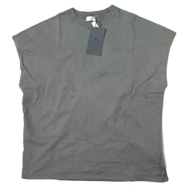 新品 URU ウル 22SS NO SLEEVE TEE 硫化バイオ加工 ドロップショルダー ノースリーブTシャツ 22SUC11 2 F.BLACK オーバーサイズ g6535 | 