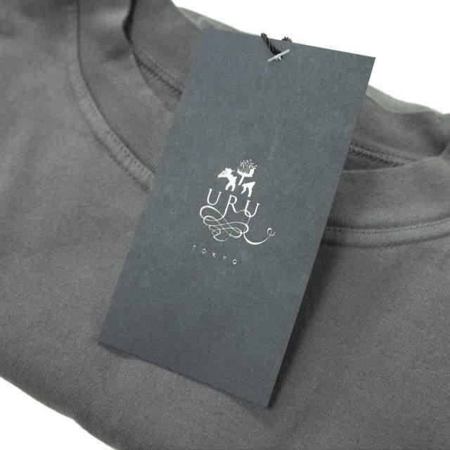 新品 URU ウル 22SS NO SLEEVE TEE 硫化バイオ加工 ドロップショルダー ノースリーブTシャツ 22SUC11 2 F.BLACK オーバーサイズ g6535 |  | 02