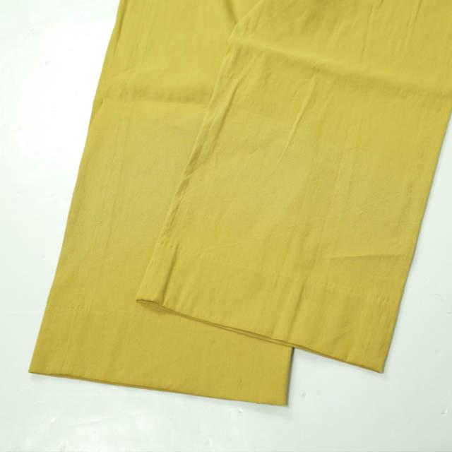新品 ANCELLM アンセルム 22SS 日本製 LINEN VISCOSE STRAIGHT PANTS リネンヴィスコース ストレートパンツ ANC-PT08 1 YELLOW g6541 |  | 06