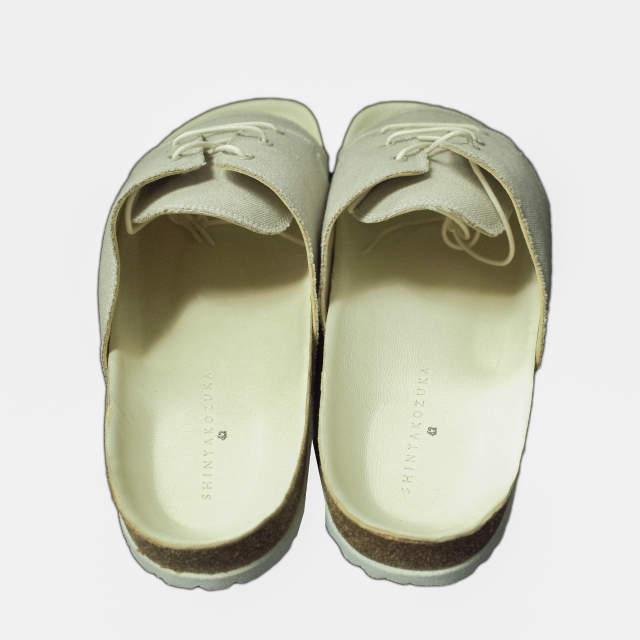 新品 SHINYA KOZUKA シンヤコヅカ 22SS 日本製 POSTMAN CANVAS SANDAL