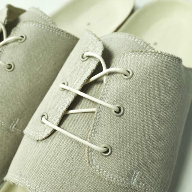 新品 SHINYA KOZUKA シンヤコヅカ 22SS 日本製 POSTMAN CANVAS SANDAL ポストマンキャンバスサンダル 2201SK72 42(26.5-27.5cm) BEIGE 新品 SHINYA KOZUKA シンヤコヅカ 22SS 日本製 POSTMAN CANVAS SANDAL