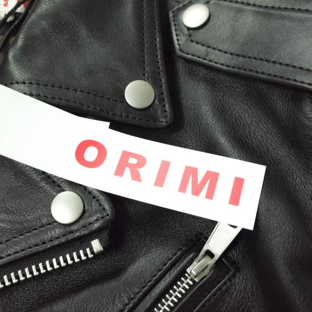 新品 ORIMI オリミ 22SS MOMONS GRAFFITI MOTORCYCLE カウレザーダブル
