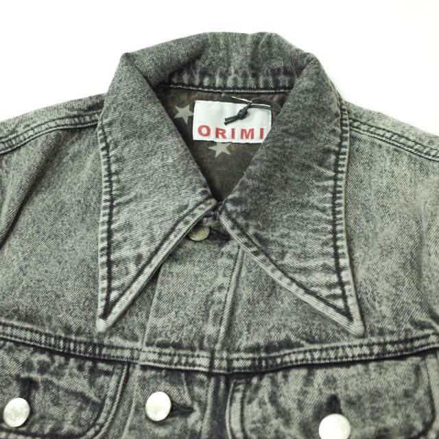 新品 ORIMI オリミ 22SS 日本製 CHEMICAL BLACK CROPPED BLOUSON 新品 ORIMI オリミ 22SS 日本製 CHEMICAL BLACK CROPPED BLOUSON