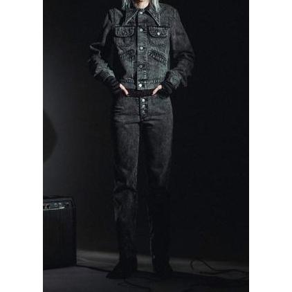 新品 ORIMI オリミ 22SS 日本製 CHEMICAL BLACK CROPPED BLOUSON 新品 ORIMI オリミ 22SS 日本製 CHEMICAL BLACK CROPPED BLOUSON