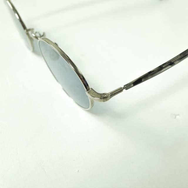 新品 BLANC.. ブラン 日本製 B0020 SIL オーバルサングラス 新品 BLANC.. ブラン 日本製 B0020 SIL オーバルサングラス