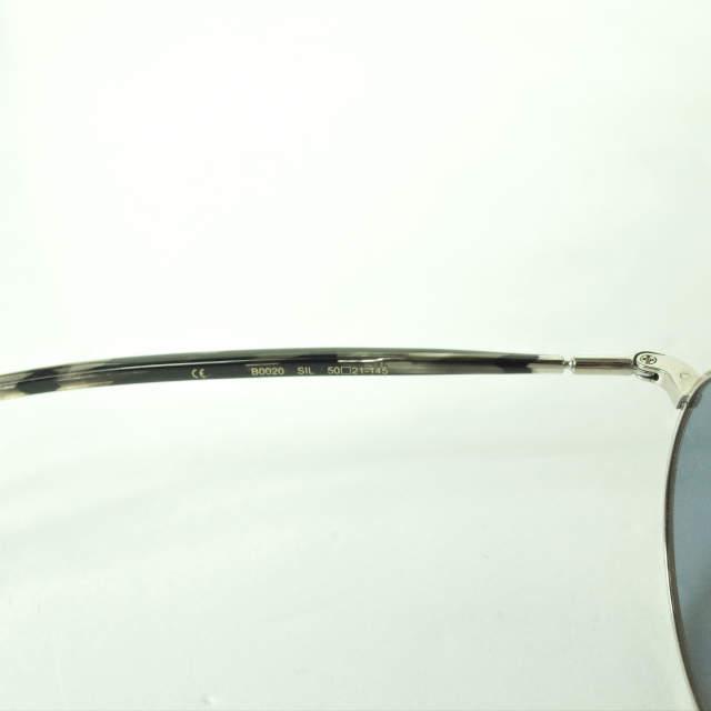 新品 BLANC.. ブラン 日本製 B0020 SIL オーバルサングラス 新品 BLANC.. ブラン 日本製 B0020 SIL オーバルサングラス