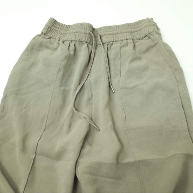 ADAM ET ROPE アダムエロペ 19SS ドロストイージーテーパードパンツ GAS09350 Free カーキ ボトムス g6654 |  | 03
