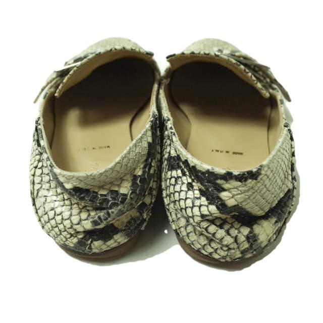 K.Spin ケースピン イタリア製 モンクストラップ フラットシューズ 36(23cm) パイソン パンプス シューズ g6662 |  | 03
