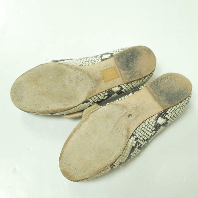 K.Spin ケースピン イタリア製 モンクストラップ フラットシューズ 36(23cm) パイソン パンプス シューズ g6662 |  | 08