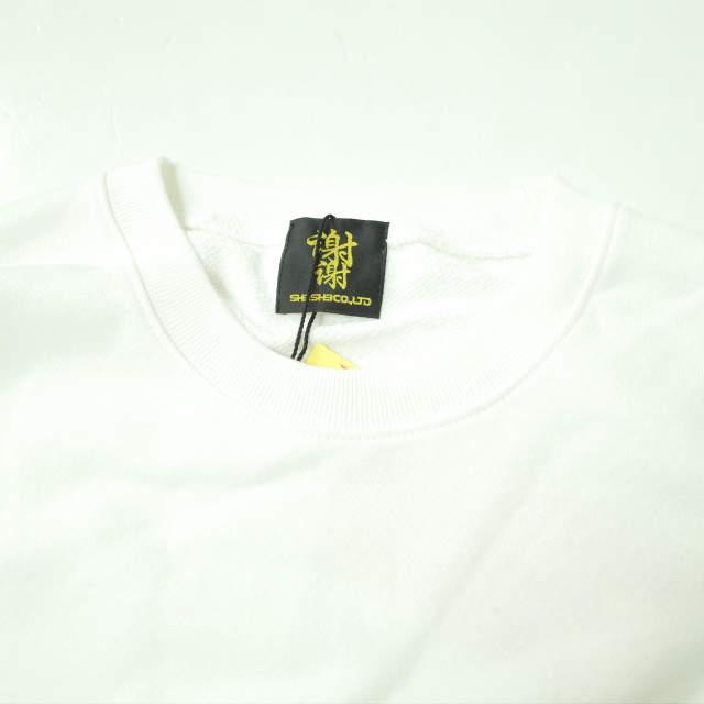 新品 shei co.LTD シェイシェイシーオーエルティディ 20SS シェイシェイ CREW SWEAT SS-J-CT06 XXL ...