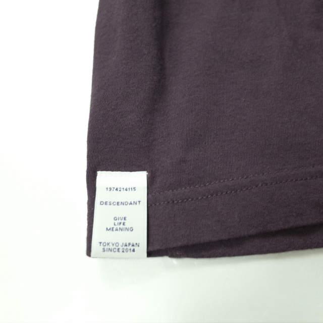 DESCENDANT ディセンダント 日本製 MILITIA LEYARD TEE サーマルレイヤードTシャツ 1 ボルドー/グレー 長袖 L/S ポケット ワッフル g6705 |  | 06