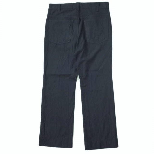 URU （ウル）ストレートスラックス URU ウル 日本製 STA-PREST PANTS スタプレパンツ 18FUP11 1 ネイビー