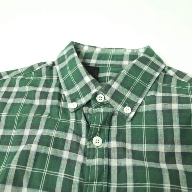 N.HOOLYWOOD COMPILE LINE エヌハリウッド 日本製 L/S CHECK BD SHIRT チェックボタンダウンシャツ 231-SH06 peg 36 グリーン 長袖 g6722 |  | 03