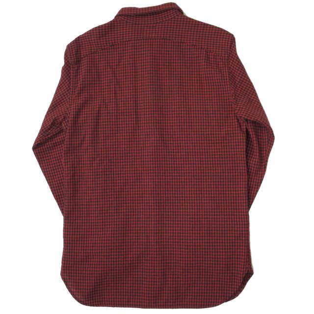 TENDERLOIN テンダーロイン 日本製 T-HOUND SHT ウールチェックシャツ S RED/BLACK 長袖 トップス g6723 |  | 01