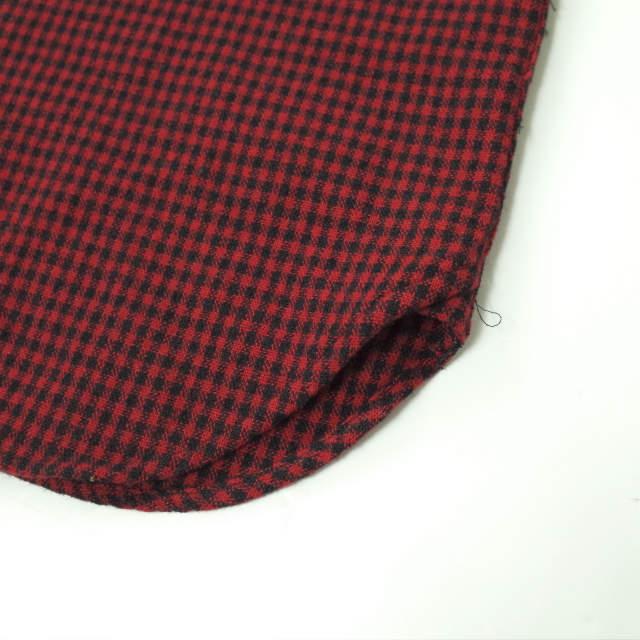 TENDERLOIN テンダーロイン 日本製 T-HOUND SHT ウールチェックシャツ S RED/BLACK 長袖 トップス g6723 |  | 05