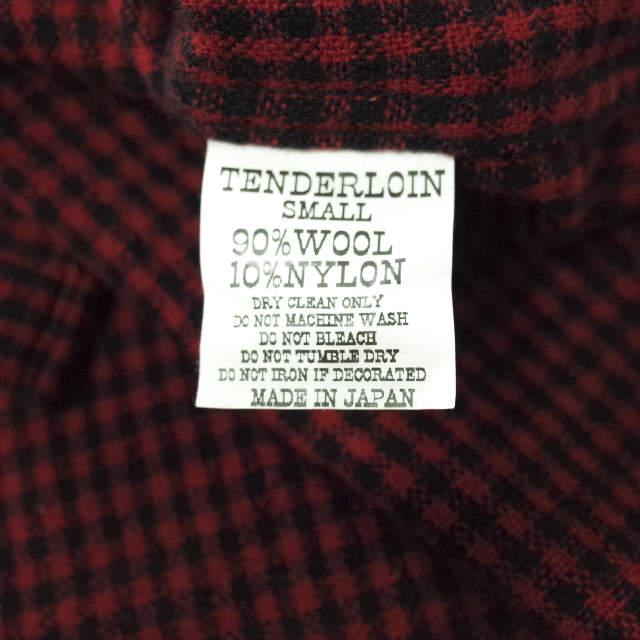 TENDERLOIN テンダーロイン 日本製 T-HOUND SHT ウールチェックシャツ S RED/BLACK 長袖 トップス g6723 |  | 06