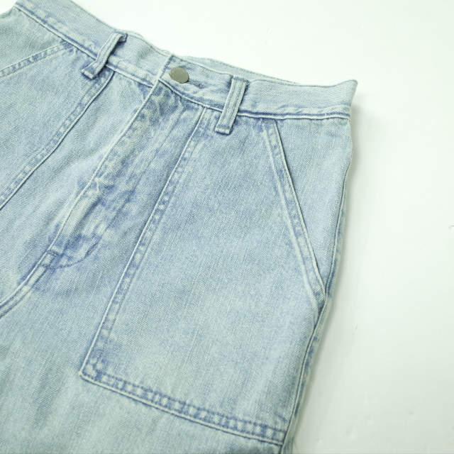 SUPP. no one else サップ ノーワンエルス 日本製 カットオフフレアデニムパンツ 122-2001 1 Indigo ベイカー ハイウエスト ジーンズ g6789 |  | 04
