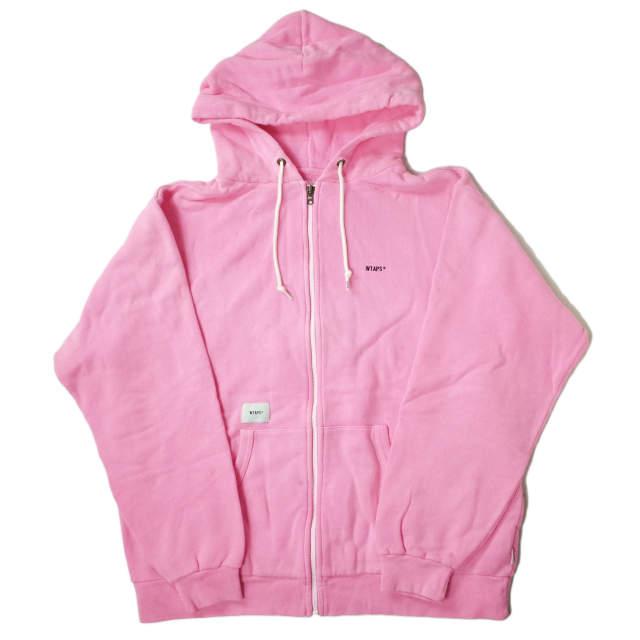 WTAPS ダブルタップス 21SS 日本製 FLAT / ZIP UP HOODED / COTTON スウェットジップアップパーカー