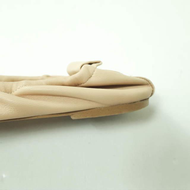 Carmen Salas カルメンサラス スペイン製 Ballete レザーバレエシューズ 35(22.5cm) ベージュ ラウンドトゥ シューズ g6823 |  | 07