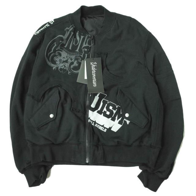 美品】アンダーカバイズム カスタムリバーシブルMA-1 スウェット