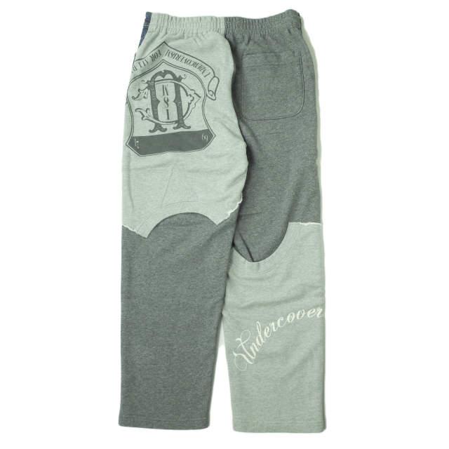 UNDERCOVERISM 22SS ツギハギスウェットパンツ アンダーカバー 新品 UNDERCOVERISM アンダーカバイズム 22SS 後スウェットカスタム