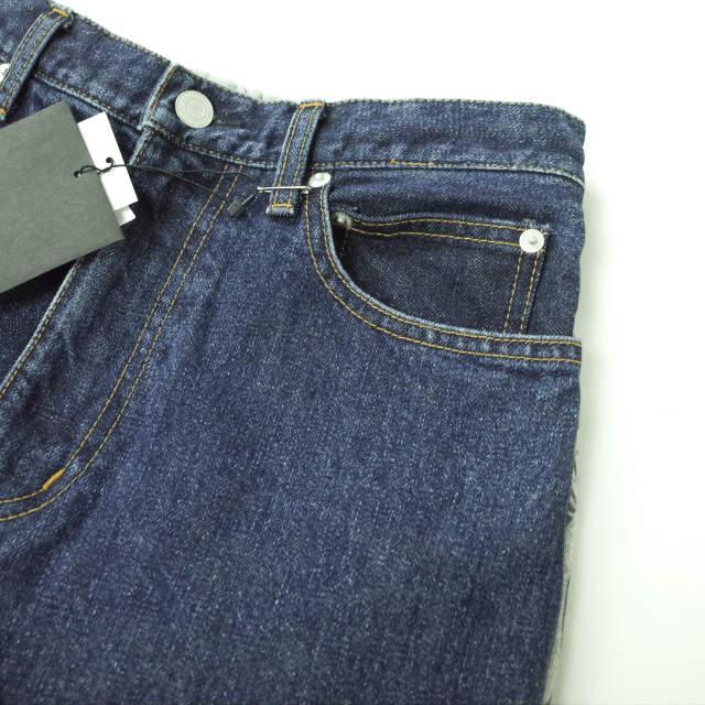 UNDERCOVERISM アンダーカバイズム 22SS 日本製 後スウェットカスタムハギデニムパンツ UI1B4502 2 INDIGO ドッキング 再構築 継ぎ接ぎ UNDERCOVER アンダーカバー ボトムス【新古品】【中古】【UNDERCOVERISM】 UNDERCOVERISM アンダーカバイズム 22SS 日本製 後スウェットカスタム