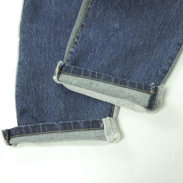 UNDERCOVERISM アンダーカバイズム 22SS 日本製 後スウェットカスタムハギデニムパンツ UI1B4502 2 INDIGO ドッキング 再構築 継ぎ接ぎ UNDERCOVER アンダーカバー ボトムス【新古品】【中古】【UNDERCOVERISM】 UNDERCOVERISM アンダーカバイズム 22SS 日本製 後スウェットカスタム