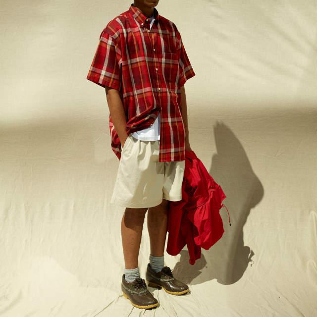 Mサイズ　ダイワピア39　テックフランネルボタンダウンシャツ 新品 DAIWA PIER39 ダイワ ピア39 22SS Tech Flannel BD S/S