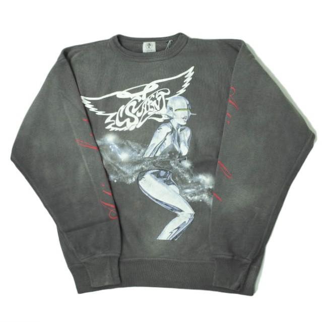 新品 SAINT MICHAEL セントマイケル 22SS SWEAT SHIRT / SORAYAMA 空山基 スウェットシャツ SM