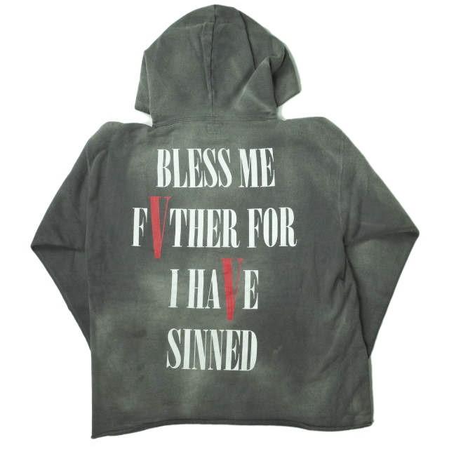 新品 SAINT MICHAEL セントマイケル x ヴィーロン 22SS HOODIE VLONE プルオーバーパーカー SM-S22-0000-070 L BLACK SAINT Mxxxxxx g6994 |  | 01
