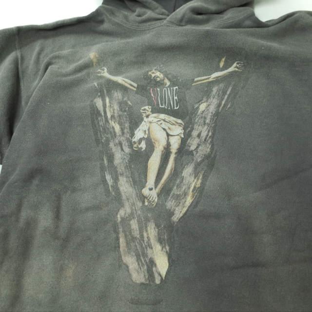 新品 SAINT MICHAEL セントマイケル x ヴィーロン 22SS HOODIE VLONE プルオーバーパーカー SM-S22-0000-070 L BLACK SAINT Mxxxxxx g6994 |  | 04