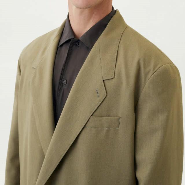 新品 LEMAIRE ルメール 22SS BOXY DB JACKET トロピカルポリ 新品 LEMAIRE ルメール 22SS BOXY DB JACKET トロピカルポリ