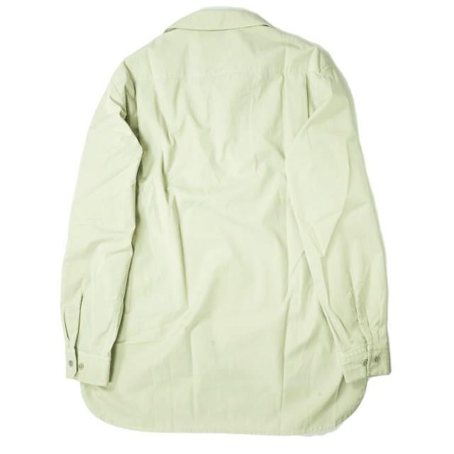新品 LEMAIRE ルメール 22SS MILITARY SHIRT オープンカラー ミリタリーシャツ M221 SH190 LF699 46 OVERCAST GREY 開襟 ギャバジン g7015 |  | 01