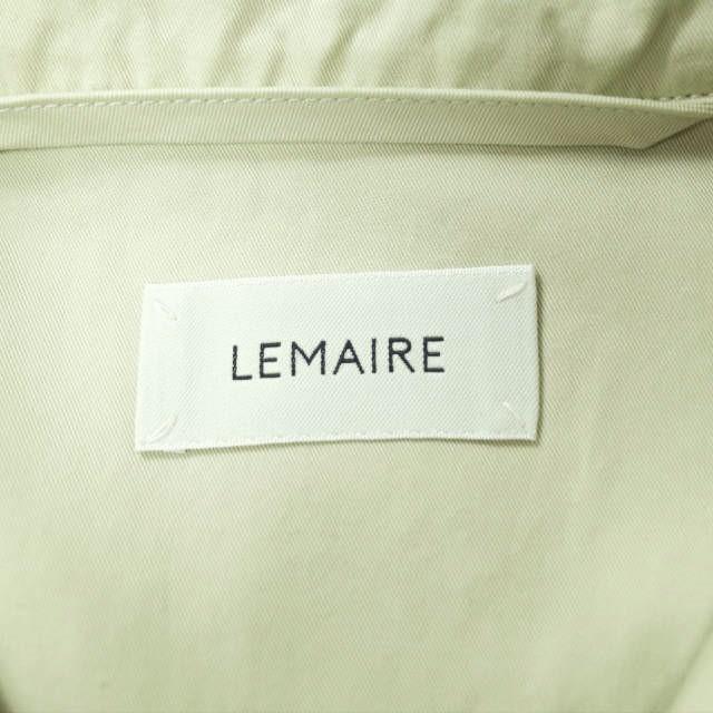 新品 LEMAIRE ルメール 22SS MILITARY SHIRT オープンカラー ミリタリーシャツ M221 SH190 LF699 46 OVERCAST GREY 開襟 ギャバジン g7015 |  | 02