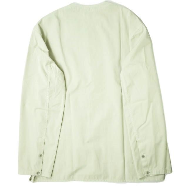 新品 LEMAIRE ルメール 22SS V-NECK SHIRT コットンギャバジン V 新品 LEMAIRE ルメール 22SS V-NECK SHIRT コットンギャバジン V